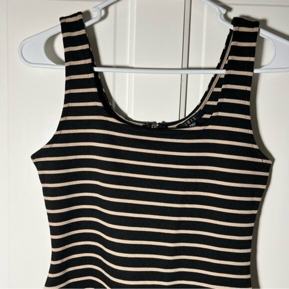 Iris bodycon striped tank dress size medium - Picture 4 of 14